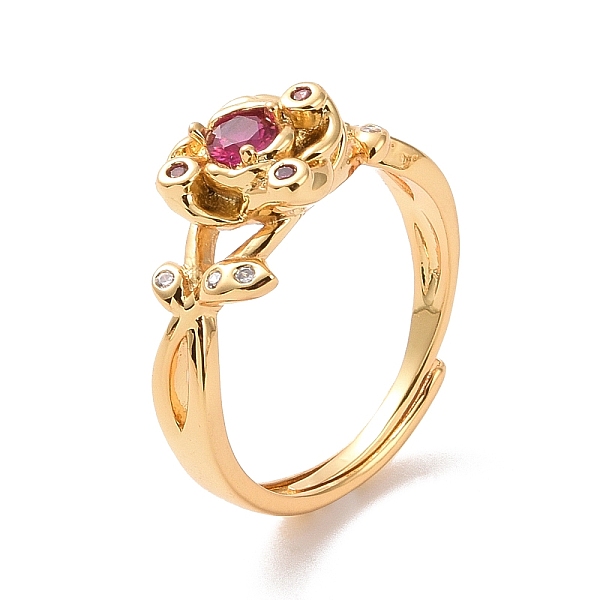PandaHall Cerise Cubic Zirconia Rose of Life Adjustable Ring, Brass Jewelry for Women, Cadmium Free & Nickel Free & Lead Free, Real 18K Gold..., Red
PandaHall Cerise Cubic Zirconia Rose of Life Adjustable Ring, Brass Jewelry for Women, Cadmium Free & Nickel Free & Lead Free, Real 18K Gold..., Red