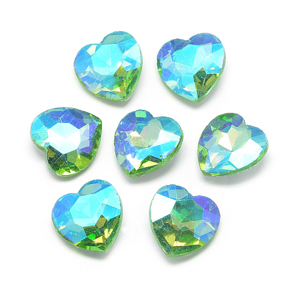 PandaHall Pointed Back Glass Rhinestone Cabochons, Faceted, Back Plated, AB Color Plated, Heart, Light Green, 12.2x11.8x5mm Glass Rhinestone...
PandaHall Pointed Back Glass Rhinestone Cabochons, Faceted, Back Plated, AB Color Plated, Heart, Light Green, 12.2x11.8x5mm Glass Rhinestone...