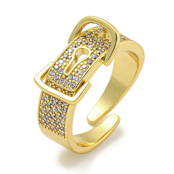 PandaHall Rack Plating Brass Micro Pave Cubic Zirconia Belt Shape Open Cuff Rings for Women, Cadmium Free & Lead Free, Long-Lasting Plated..., Clear
PandaHall Rack Plating Brass Micro Pave Cubic Zirconia Belt Shape Open Cuff Rings for Women, Cadmium Free & Lead Free, Long-Lasting Plated..., Clear