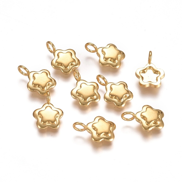 PandaHall 304 Stainless Steel Pendant Cabochon Settings, Star, Golden, Tray: 3.5x3.5mm, 10x7x2~3.5mm, Hole: 2mm 304 Stainless Steel Star
PandaHall 304 Stainless Steel Pendant Cabochon Settings, Star, Golden, Tray: 3.5x3.5mm, 10x7x2~3.5mm, Hole: 2mm 304 Stainless Steel Star