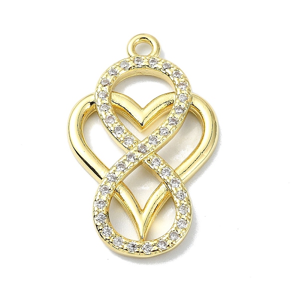 PandaHall Rack Plating Real 18K Gold Plated Brass Micro Pave Cubic Zirconia Pendants, Long-Lasting Plated, Lead Free & Cadmium Free, Heart..., Clear
PandaHall Rack Plating Real 18K Gold Plated Brass Micro Pave Cubic Zirconia Pendants, Long-Lasting Plated, Lead Free & Cadmium Free, Heart..., Clear