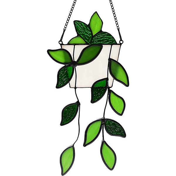 PandaHall Plant Acrylic Leaf Window Hanging Decorations, with Iron Chains and Hook, for Home Garden Decor, Green, 237x117mm Acrylic Leaf...
PandaHall Plant Acrylic Leaf Window Hanging Decorations, with Iron Chains and Hook, for Home Garden Decor, Green, 237x117mm Acrylic Leaf...