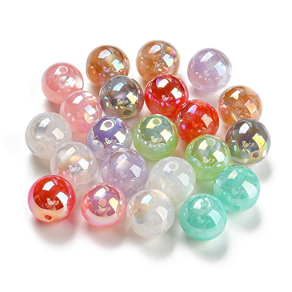 PandaHall UV Plating Iridescent Acrylic Beads, Round, Mixed Color, 16mm, Hole: 2mm Acrylic Round Multicolor
PandaHall UV Plating Iridescent Acrylic Beads, Round, Mixed Color, 16mm, Hole: 2mm Acrylic Round Multicolor