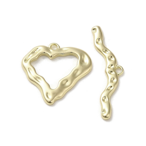PandaHall Brass Toggle Clasps, Long-Lasting Plated, Heart, Golden, 17x17x1.5mm, Hole: 1.2mm Brass Heart
PandaHall Brass Toggle Clasps, Long-Lasting Plated, Heart, Golden, 17x17x1.5mm, Hole: 1.2mm Brass Heart