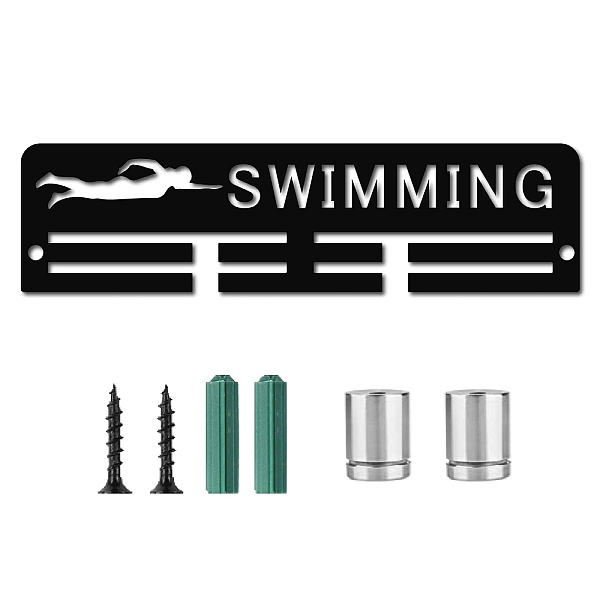 PandaHall Acrylic Medal Holder, Medals Display Hanger Rack, with Hanger Hooks, Medal Holder Frame, Rectangle with Word SWIMMING, Black...
PandaHall Acrylic Medal Holder, Medals Display Hanger Rack, with Hanger Hooks, Medal Holder Frame, Rectangle with Word SWIMMING, Black...