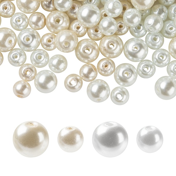 PandaHall Glass Pearl Beads Strands, for Beading Jewelry Making, Pearlized Crafts Jewelry Making, Round, Mixed Color, 200pcs/bag Glass Round..., Multicolor
PandaHall Glass Pearl Beads Strands, for Beading Jewelry Making, Pearlized Crafts Jewelry Making, Round, Mixed Color, 200pcs/bag Glass Round..., Multicolor