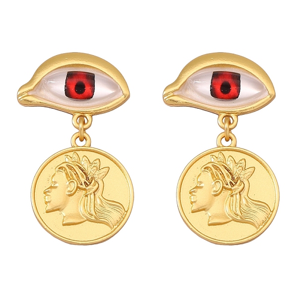 PandaHall Golden Zinc Alloy Dangle Stud Earrings, Eye with Human, Red, 43x25mm Alloy Eye Red
PandaHall Golden Zinc Alloy Dangle Stud Earrings, Eye with Human, Red, 43x25mm Alloy Eye Red