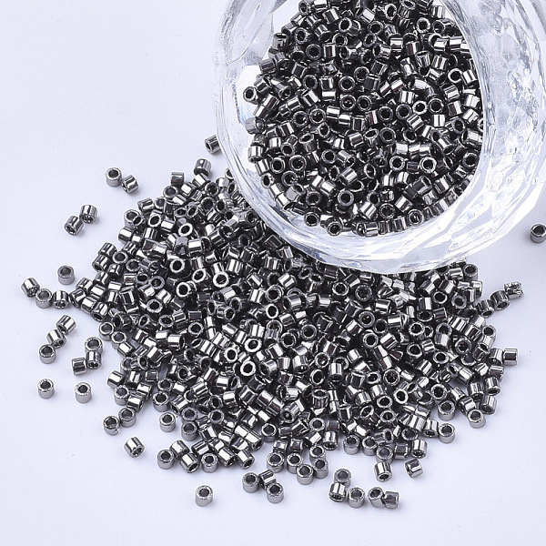 PandaHall Electroplate Cylinder Seed Beads, Uniform Size, Metallic Colours, Gray, 1.5~2x1~2mm, Hole: 0.8mm, about 4000pcs/bag, about 50g/bag...
PandaHall Electroplate Cylinder Seed Beads, Uniform Size, Metallic Colours, Gray, 1.5~2x1~2mm, Hole: 0.8mm, about 4000pcs/bag, about 50g/bag...