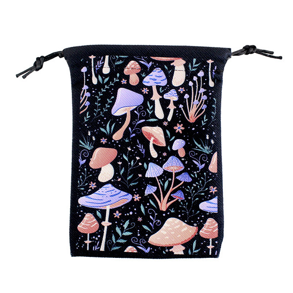PandaHall Rectangle Velvet Tarot Card Storage Bags, Printed Drawstring Pouches Packaging Bags, Mushroom, 18x13cm Velvet Mushroom
PandaHall Rectangle Velvet Tarot Card Storage Bags, Printed Drawstring Pouches Packaging Bags, Mushroom, 18x13cm Velvet Mushroom