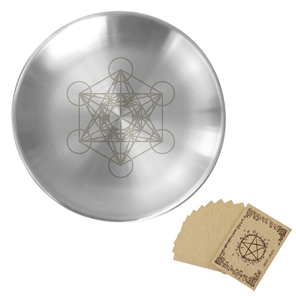 PandaHall Stainless Steel Incense Holder, Candle Holder, Dowsing Divination Supplies, Hexagon, 140mm Stainless Steel Hexagon
PandaHall Stainless Steel Incense Holder, Candle Holder, Dowsing Divination Supplies, Hexagon, 140mm Stainless Steel Hexagon