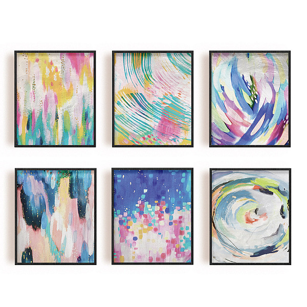 PandaHall Chemical Fiber Oil Canvas Hanging Painting, Home Wall Decoration, Rectangle, Mixed Shapes, 250x200mm, 6 style, 1pc/style, 6pcs/set...
PandaHall Chemical Fiber Oil Canvas Hanging Painting, Home Wall Decoration, Rectangle, Mixed Shapes, 250x200mm, 6 style, 1pc/style, 6pcs/set...