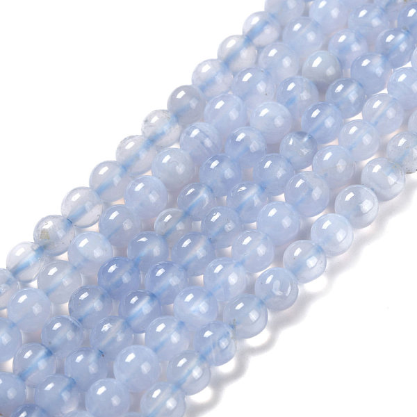 PandaHall Grade AA Natural Blue Lace Agate Beads Strands, Round, 6mm, Hole: 1mm, about 65pcs/strand, 15.3 inch Blue Lace Agate Round
PandaHall Grade AA Natural Blue Lace Agate Beads Strands, Round, 6mm, Hole: 1mm, about 65pcs/strand, 15.3 inch Blue Lace Agate Round