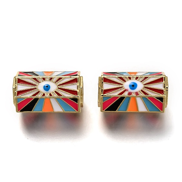 PandaHall Brass Enamel Pendants, Long-Lasting Plated, Real 18K Gold Plated, Hexagon & Evil Eye, Colorful, 22x14x13mm, Hole: 7x7mm...
PandaHall Brass Enamel Pendants, Long-Lasting Plated, Real 18K Gold Plated, Hexagon & Evil Eye, Colorful, 22x14x13mm, Hole: 7x7mm...