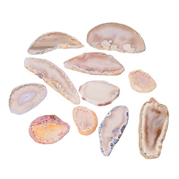 PandaHall Natural Agate Irregular Nugget Display Decorations, Figurine Home Decoration, Reiki Energy Stone for Healing, 30~100mm Natural...
PandaHall Natural Agate Irregular Nugget Display Decorations, Figurine Home Decoration, Reiki Energy Stone for Healing, 30~100mm Natural...