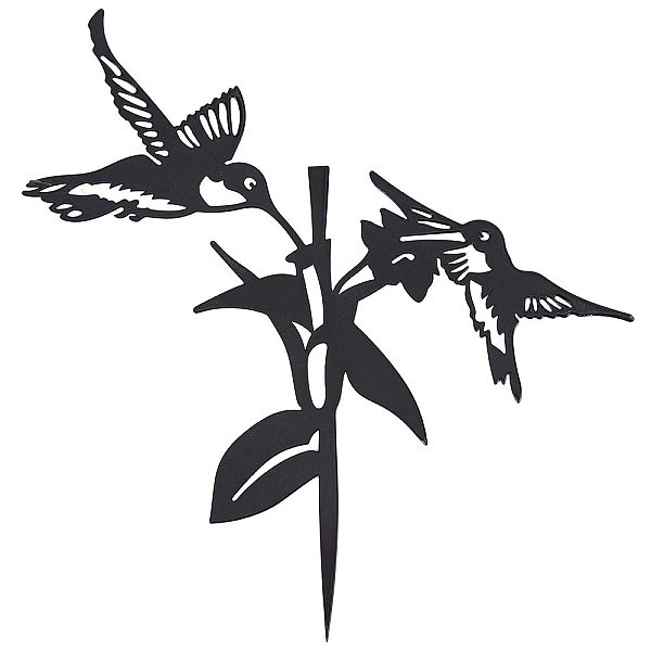 PandaHall Iron Swallow Garden Ornaments, Metal Bird Garden Decoration, Electrophoresis Black, 240x220x1mm Iron Bird
PandaHall Iron Swallow Garden Ornaments, Metal Bird Garden Decoration, Electrophoresis Black, 240x220x1mm Iron Bird