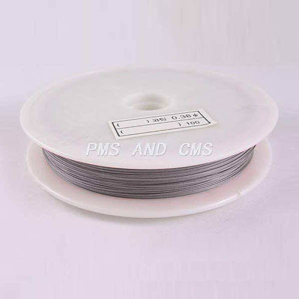 PandaHall 1 Roll Beading Wirer, Tiger Tail Wire, Nylon-coated Stainless Steel, Original Color(Raw), Raw, 0.38mm, about 229.65 Feet(70m)/roll..., Gray
PandaHall 1 Roll Beading Wirer, Tiger Tail Wire, Nylon-coated Stainless Steel, Original Color(Raw), Raw, 0.38mm, about 229.65 Feet(70m)/roll..., Gray