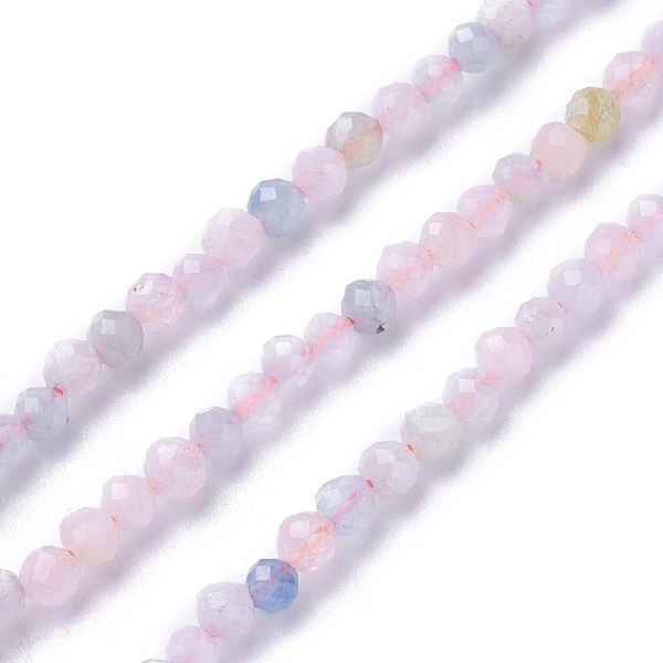 PandaHall Natural Morganite Beads Strands, Faceted, Round, 2mm, Hole: 0.5mm, about 180~200pcs/strand, 14.5~16.1 inch(37~41cm) Morganite...
PandaHall Natural Morganite Beads Strands, Faceted, Round, 2mm, Hole: 0.5mm, about 180~200pcs/strand, 14.5~16.1 inch(37~41cm) Morganite...