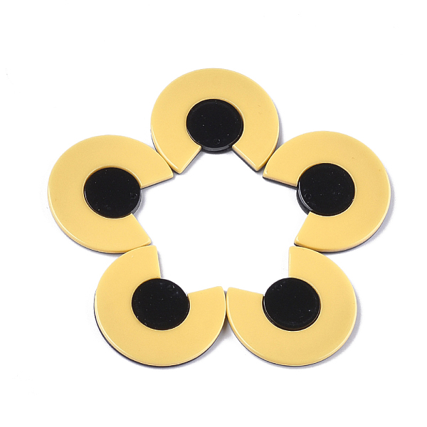 PandaHall Cellulose Acetate(Resin) Pendants, Large Semicircle, Gold, 33.5x37.5x3.5mm, Hole: 1.5mm Cellulose Acetate Others Gold
PandaHall Cellulose Acetate(Resin) Pendants, Large Semicircle, Gold, 33.5x37.5x3.5mm, Hole: 1.5mm Cellulose Acetate Others Gold