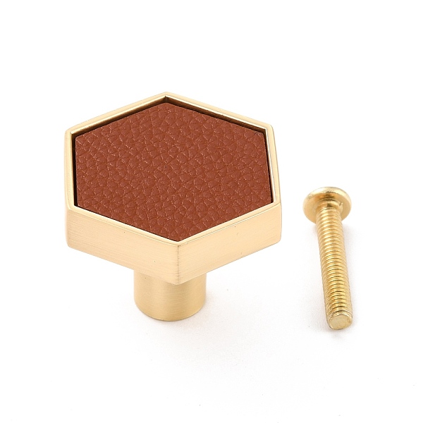 PandaHall Hexagon Brass Box Handles & Knobs, with Resin Cabochons and Iron Screws, Matte Gold Color, Chocolate, 29.5x24.5x34mm, Hole: 3.5mm..., Brown
PandaHall Hexagon Brass Box Handles & Knobs, with Resin Cabochons and Iron Screws, Matte Gold Color, Chocolate, 29.5x24.5x34mm, Hole: 3.5mm..., Brown