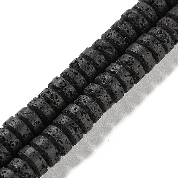 PandaHall Synthetic Lava Rock Dyed Beads Strands, Rondelle, Black, 8~8.5x4mm, Hole: 0.7mm, about 90pcs/strand, 14.96''(38cm) Lava Rock...
PandaHall Synthetic Lava Rock Dyed Beads Strands, Rondelle, Black, 8~8.5x4mm, Hole: 0.7mm, about 90pcs/strand, 14.96''(38cm) Lava Rock...
