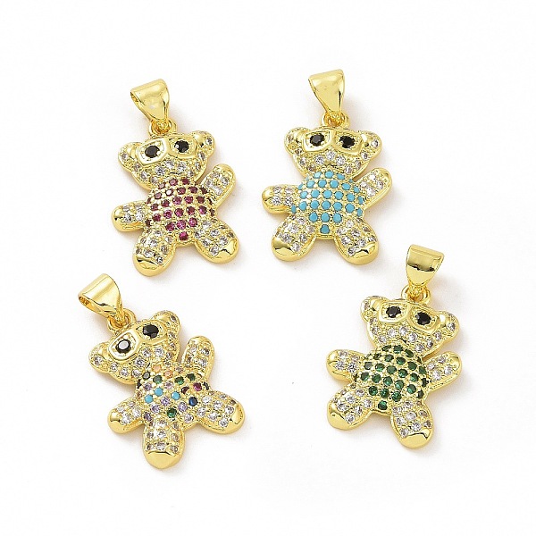 PandaHall Brass Micro Pave Clear Cubic Zirconia Pendants, Bear, Mixed Color, 19x14x3mm, Hole: 3.5x5mm Brass+Cubic Zirconia Bear Multicolor
PandaHall Brass Micro Pave Clear Cubic Zirconia Pendants, Bear, Mixed Color, 19x14x3mm, Hole: 3.5x5mm Brass+Cubic Zirconia Bear Multicolor