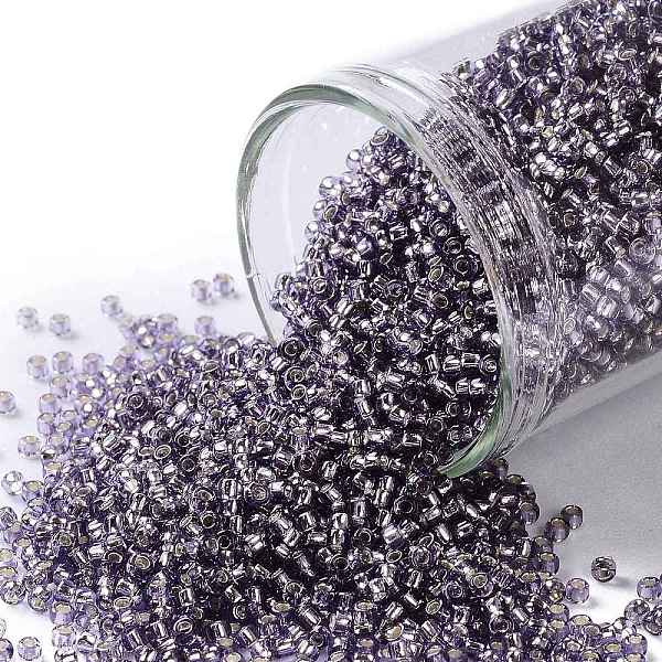 PandaHall TOHO Round Seed Beads, Japanese Seed Beads, (39) Silver Lined Tanzanite, 15/0, 1.5mm, Hole: 0.7mm, about 3000pcs/10g Glass Purple
PandaHall TOHO Round Seed Beads, Japanese Seed Beads, (39) Silver Lined Tanzanite, 15/0, 1.5mm, Hole: 0.7mm, about 3000pcs/10g Glass Purple