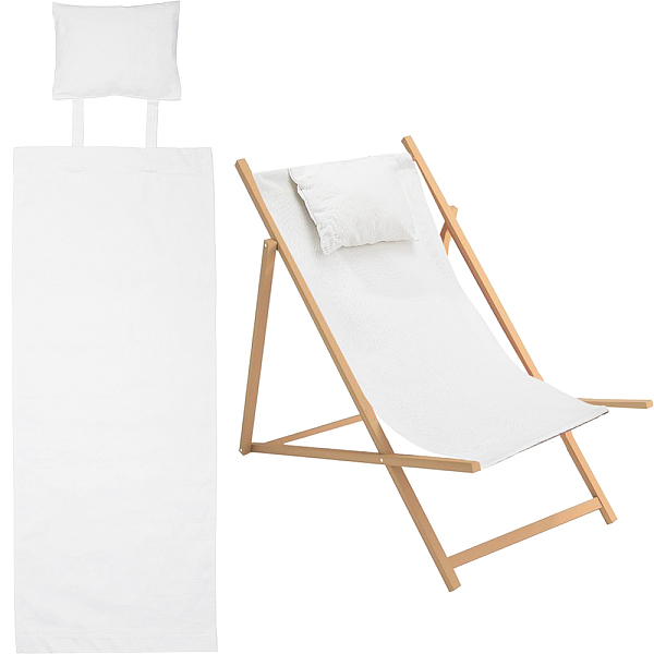 PandaHall GORGECRAFT 44x16 Beach Sling Chair Canvas Cloth with Pillow 1.5mm Thick White Casual Lounge Chair Replacement Canvas Outdoor...
PandaHall GORGECRAFT 44x16 Beach Sling Chair Canvas Cloth with Pillow 1.5mm Thick White Casual Lounge Chair Replacement Canvas Outdoor...