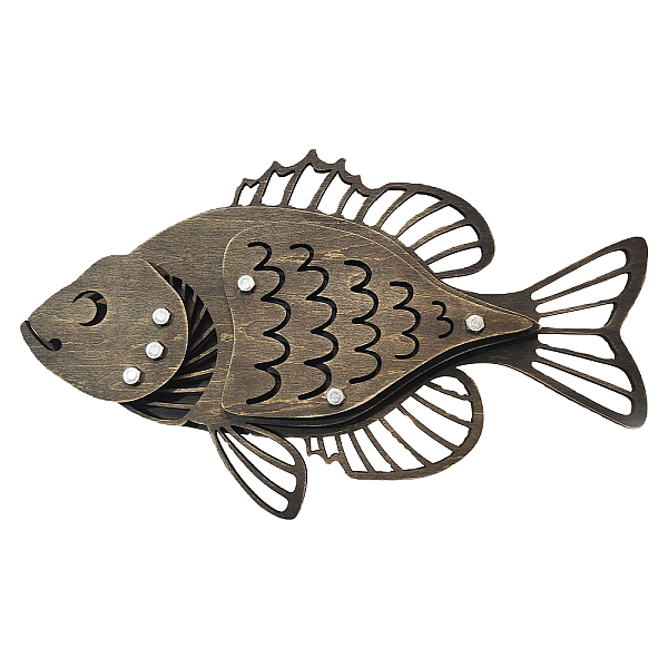 PandaHall Natural Boxwood Hanging Wall Decorations, Fish, Coffee, 180x300x33mm, Hole: 14x7.5mm Wood Fish Brown
PandaHall Natural Boxwood Hanging Wall Decorations, Fish, Coffee, 180x300x33mm, Hole: 14x7.5mm Wood Fish Brown