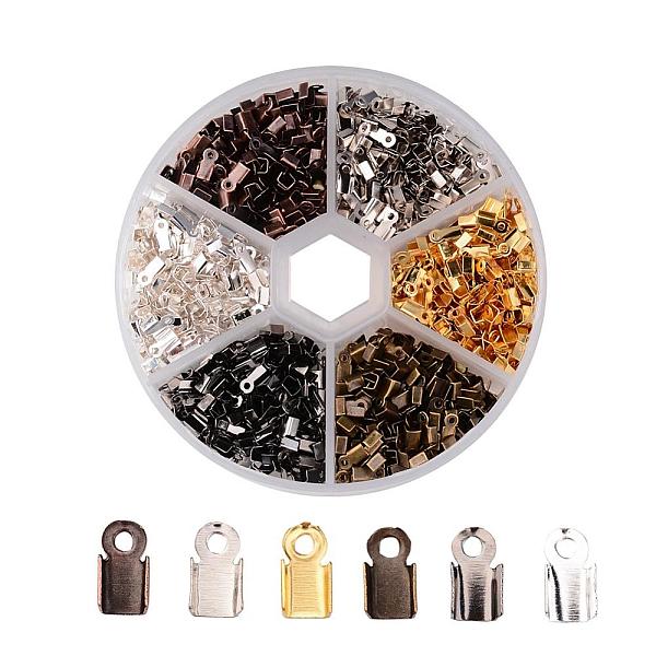 PandaHall 1 Box 1380PCS 6 Colors Iron Folding Crimp Ends, Fold Over Crimp Cord Ends, Mixed Color, 6x3x2.3mm, Hole: 1.2mm, about...
PandaHall 1 Box 1380PCS 6 Colors Iron Folding Crimp Ends, Fold Over Crimp Cord Ends, Mixed Color, 6x3x2.3mm, Hole: 1.2mm, about...