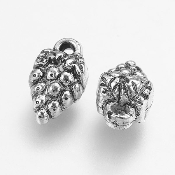 PandaHall CCB Plastic Charms, Grape, Antique Silver, 16x9x8mm, Hole: 2mm Plastic Fruit
PandaHall CCB Plastic Charms, Grape, Antique Silver, 16x9x8mm, Hole: 2mm Plastic Fruit