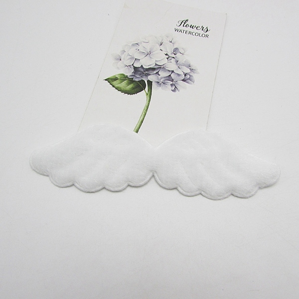 PandaHall Cloth Embossing Wings, with Plush, Decorate Accessories, White, 31x100x5mm Cloth Wing White
PandaHall Cloth Embossing Wings, with Plush, Decorate Accessories, White, 31x100x5mm Cloth Wing White