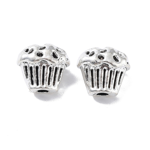 PandaHall Tibetan Style Alloy Bead, Cake, Antique Silver, 9.5x10.5x6.5mm, Hole: 1.8mm, 333pcs/500g Alloy Food
PandaHall Tibetan Style Alloy Bead, Cake, Antique Silver, 9.5x10.5x6.5mm, Hole: 1.8mm, 333pcs/500g Alloy Food