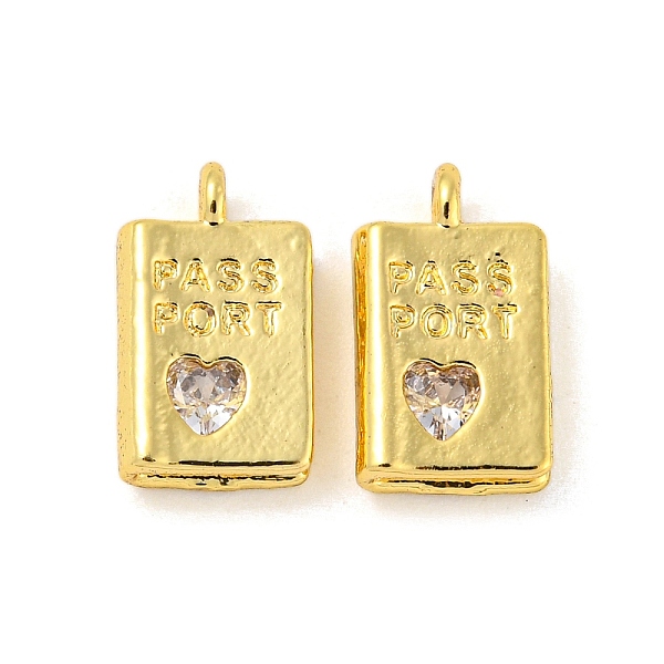PandaHall Real 18K Gold Plated Rack Plating Brass Micro Pave Cubic Zirconia Pendants, Long-Lasting Plated, Lead Free & Cadmium Free..., Clear
PandaHall Real 18K Gold Plated Rack Plating Brass Micro Pave Cubic Zirconia Pendants, Long-Lasting Plated, Lead Free & Cadmium Free..., Clear