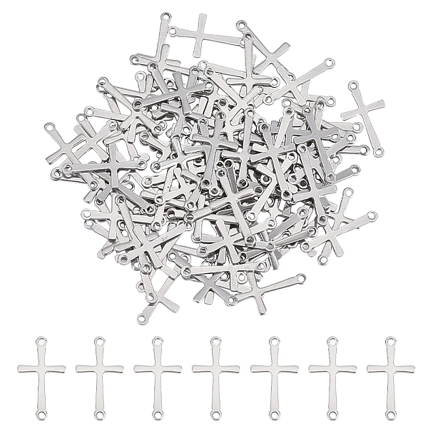 PandaHall Unicraftale 100Pcs 201 Stainless Steel Connector Charms, Laser Cut, Religion Cross Links, Stainless Steel Color, 17x9.5x0.7mm...
PandaHall Unicraftale 100Pcs 201 Stainless Steel Connector Charms, Laser Cut, Religion Cross Links, Stainless Steel Color, 17x9.5x0.7mm...