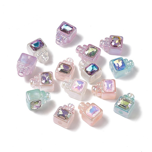 PandaHall UV Plating Rainbow Iridescent Acrylic Beads, with Glitter Powder, Perfume Bottle, Mixed Color, 18x13x11mm, Hole: 3.5mm Acrylic..., Multicolor
PandaHall UV Plating Rainbow Iridescent Acrylic Beads, with Glitter Powder, Perfume Bottle, Mixed Color, 18x13x11mm, Hole: 3.5mm Acrylic..., Multicolor