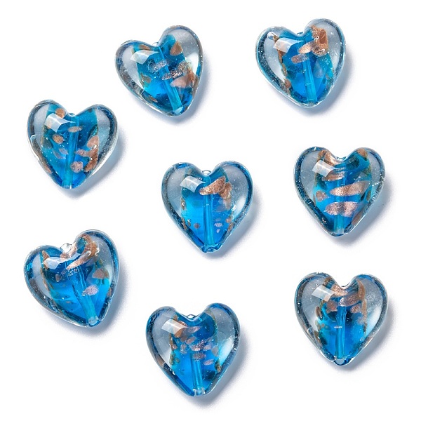 PandaHall Handmade Goldsans Lampwork Beads, Heart, Royal Blue, 28x28x16mm, Hole: 2mm Lampwork Heart Blue
PandaHall Handmade Goldsans Lampwork Beads, Heart, Royal Blue, 28x28x16mm, Hole: 2mm Lampwork Heart Blue