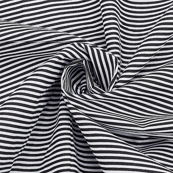 PandaHall Cotton Fabric, Rectangle with Strip Pattern, Black, 160cm Cotton Rectangle Black
PandaHall Cotton Fabric, Rectangle with Strip Pattern, Black, 160cm Cotton Rectangle Black