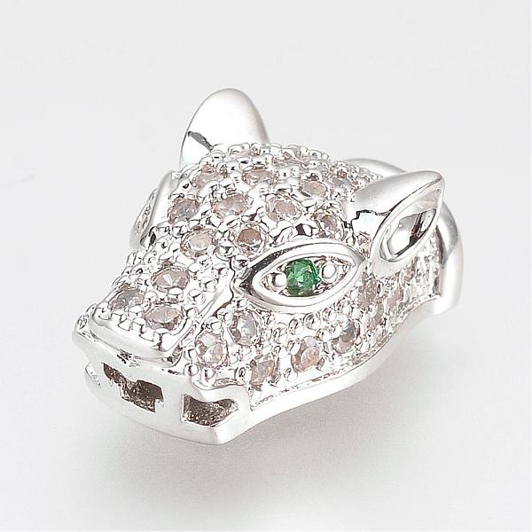 PandaHall Brass Micro Pave Cubic Zirconia Slide Charms, Leopard, Platinum, 17x10x7mm, Hole: 4x2mm Brass+Cubic Zirconia Leopard
PandaHall Brass Micro Pave Cubic Zirconia Slide Charms, Leopard, Platinum, 17x10x7mm, Hole: 4x2mm Brass+Cubic Zirconia Leopard