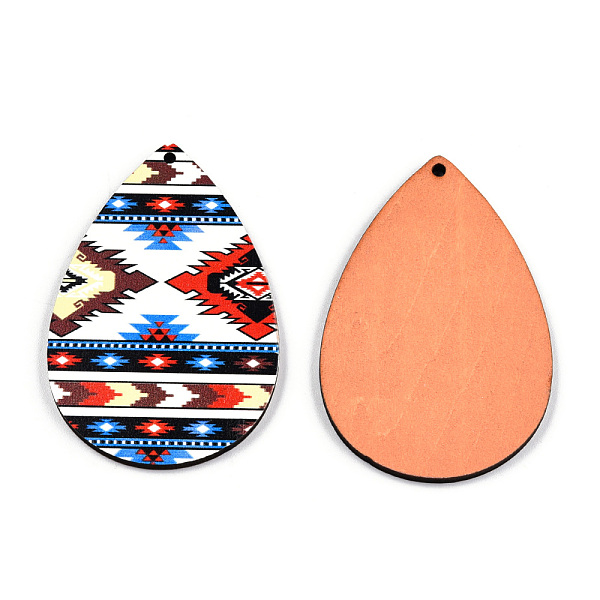 PandaHall Single Face Printed Basswood Big Pendants, Teardrop Charm, Red, 60x40x3mm, Hole: 2mm Wood Teardrop Red
PandaHall Single Face Printed Basswood Big Pendants, Teardrop Charm, Red, 60x40x3mm, Hole: 2mm Wood Teardrop Red