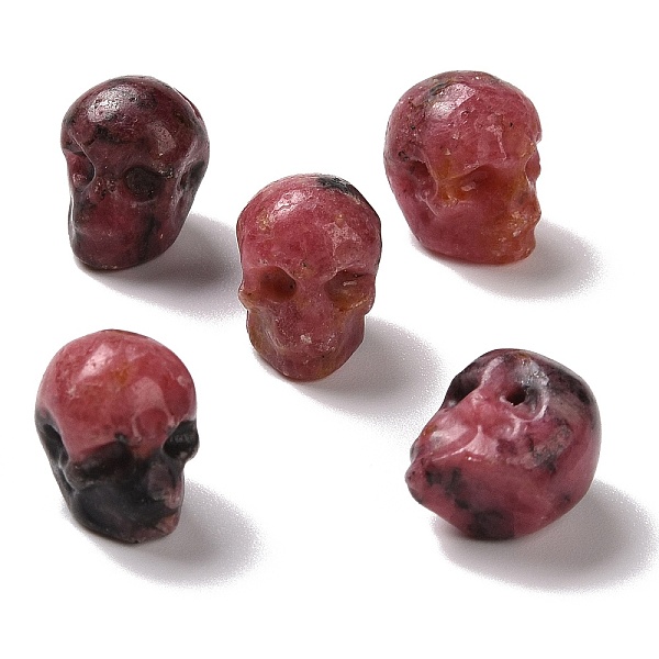 PandaHall Natural Rhodonite Beads, Halloween Skull, 11~11.5x8.5~9x11~11.5mm, Hole: 0.9~1mm Rhodonite Skull
PandaHall Natural Rhodonite Beads, Halloween Skull, 11~11.5x8.5~9x11~11.5mm, Hole: 0.9~1mm Rhodonite Skull