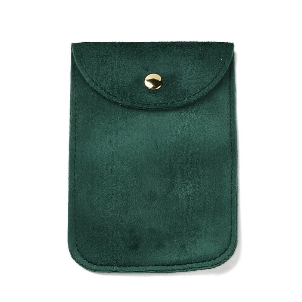 PandaHall Velvet Jewelry Storage Pouches with Snap Button for Bracelets Necklaces Earrings, Rectangle, Dark Green, 12.8x9.1x0.75cm Velvet...
PandaHall Velvet Jewelry Storage Pouches with Snap Button for Bracelets Necklaces Earrings, Rectangle, Dark Green, 12.8x9.1x0.75cm Velvet...