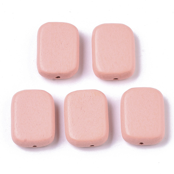 PandaHall Painted Natural Wood Beads, Rectangle, Pink, 18x13x5.5mm, Hole: 1.5mm Schima Wood Rectangle Pink
PandaHall Painted Natural Wood Beads, Rectangle, Pink, 18x13x5.5mm, Hole: 1.5mm Schima Wood Rectangle Pink