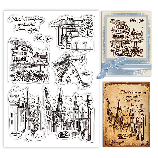 PandaHall GLOBLELAND Cityscape Town Streetscape Clear Stamps for DIY Scrapbooking City Landscape Silicone Clear Stamp Seals Transparent...
PandaHall GLOBLELAND Cityscape Town Streetscape Clear Stamps for DIY Scrapbooking City Landscape Silicone Clear Stamp Seals Transparent...