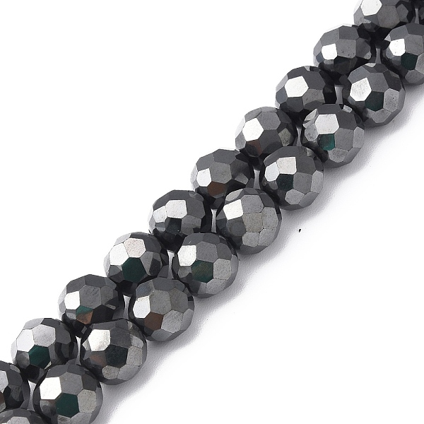 PandaHall Synthetic Non-magnetic Hematite Beads Strands, Faceted, Round, Hematite Plated, 10mm, Hole: 1.2mm, about 41pcs/strand, 16.22 inch...
PandaHall Synthetic Non-magnetic Hematite Beads Strands, Faceted, Round, Hematite Plated, 10mm, Hole: 1.2mm, about 41pcs/strand, 16.22 inch...