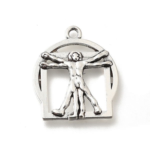 PandaHall Tibetan Style Alloy Pendants, Cadmium Free & Lead Free, Ring & Jesus, Antique Silver, 25x21.5x2.5mm, Hole: 2mm, about 241pcs/500g...
PandaHall Tibetan Style Alloy Pendants, Cadmium Free & Lead Free, Ring & Jesus, Antique Silver, 25x21.5x2.5mm, Hole: 2mm, about 241pcs/500g...