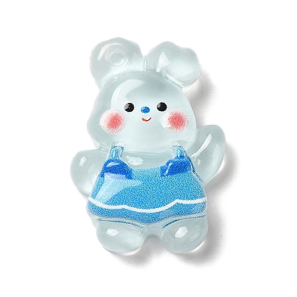 PandaHall Translucent Resin Decoden Cabochons, Cartoon Rabbit with Dress, Deep Sky Blue, 27x19.5x7mm Resin Rabbit Blue
PandaHall Translucent Resin Decoden Cabochons, Cartoon Rabbit with Dress, Deep Sky Blue, 27x19.5x7mm Resin Rabbit Blue