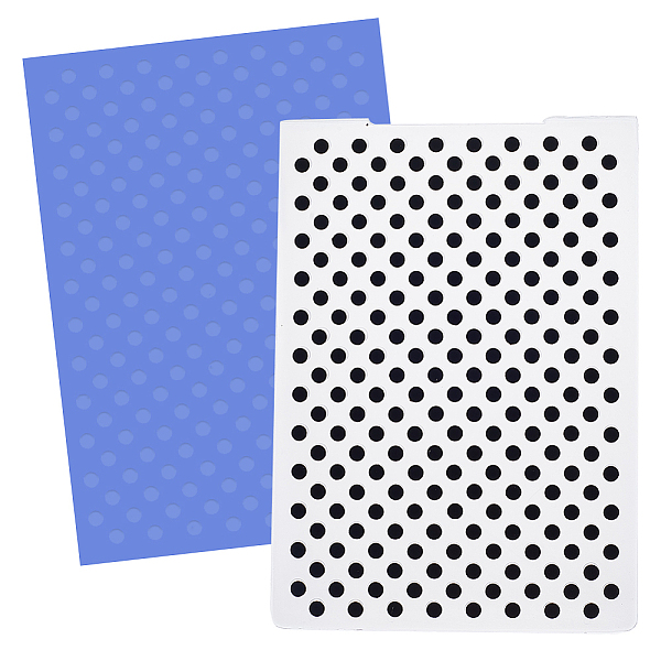 PandaHall CRASPIRE Polka Dot Embossing Folder Vintage Plastic Background Vintage Template Stencils for Card Making Tool DIY Handmade...
PandaHall CRASPIRE Polka Dot Embossing Folder Vintage Plastic Background Vintage Template Stencils for Card Making Tool DIY Handmade...