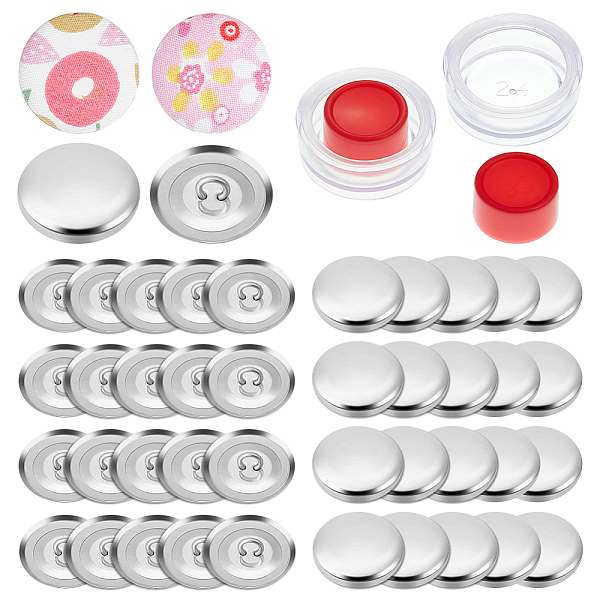 PandaHall AHADERMAKER DIY Cover Button Making Kit, Including 100Pcs Aluminum Blank Buttons, 2 Set Plastic DIY Fabric Button Maker, Red...
PandaHall AHADERMAKER DIY Cover Button Making Kit, Including 100Pcs Aluminum Blank Buttons, 2 Set Plastic DIY Fabric Button Maker, Red...