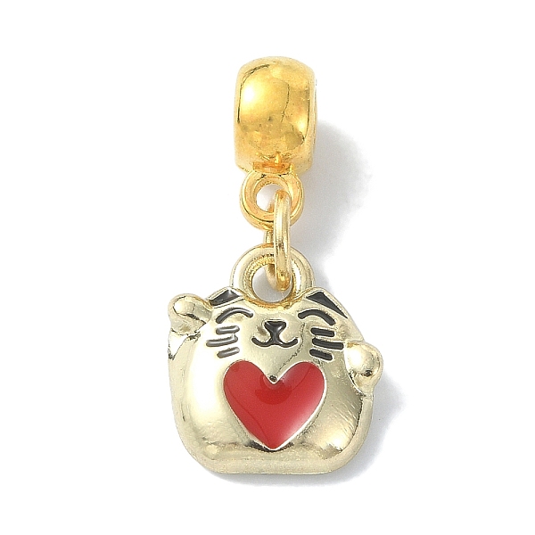 PandaHall Alloy Enamel Pendants, with Alloy Tube Bails, Golden, 3D Cat Shape Charm, FireBrick, 22mm, Hole: 3mm Alloy+Enamel Cat Shape Red
PandaHall Alloy Enamel Pendants, with Alloy Tube Bails, Golden, 3D Cat Shape Charm, FireBrick, 22mm, Hole: 3mm Alloy+Enamel Cat Shape Red