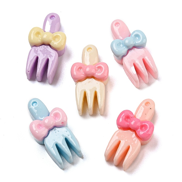 PandaHall Tableware Opaque Resin Decoden Cabochons, Fork with Bowknot, Mixed Color, 15x8x5mm Resin Tableware Multicolor
PandaHall Tableware Opaque Resin Decoden Cabochons, Fork with Bowknot, Mixed Color, 15x8x5mm Resin Tableware Multicolor